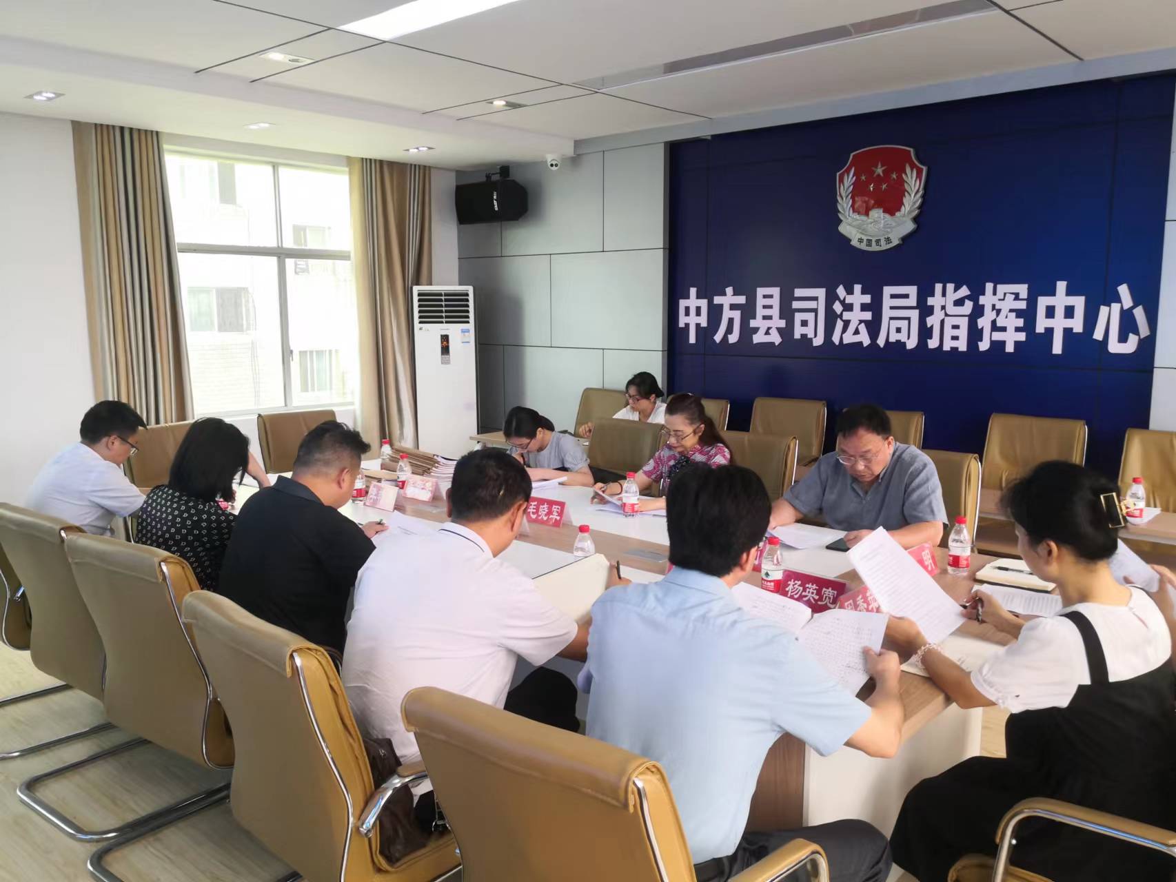 省人民政府行政复议督导组到中方县调研督导行政复议决定履行工作