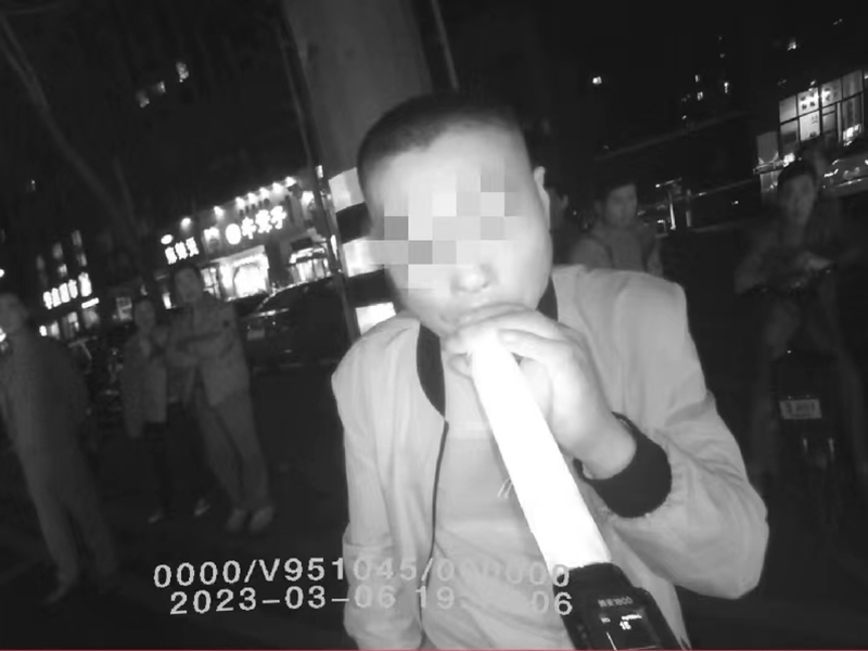 鼎城交警严格查处饮酒后驾驶电动自行车违法
