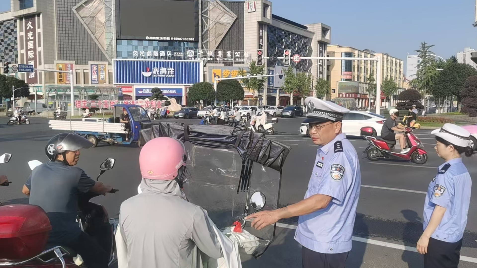 鼎城交警持续深化“两车”整治 筑牢夏季交通安全屏障