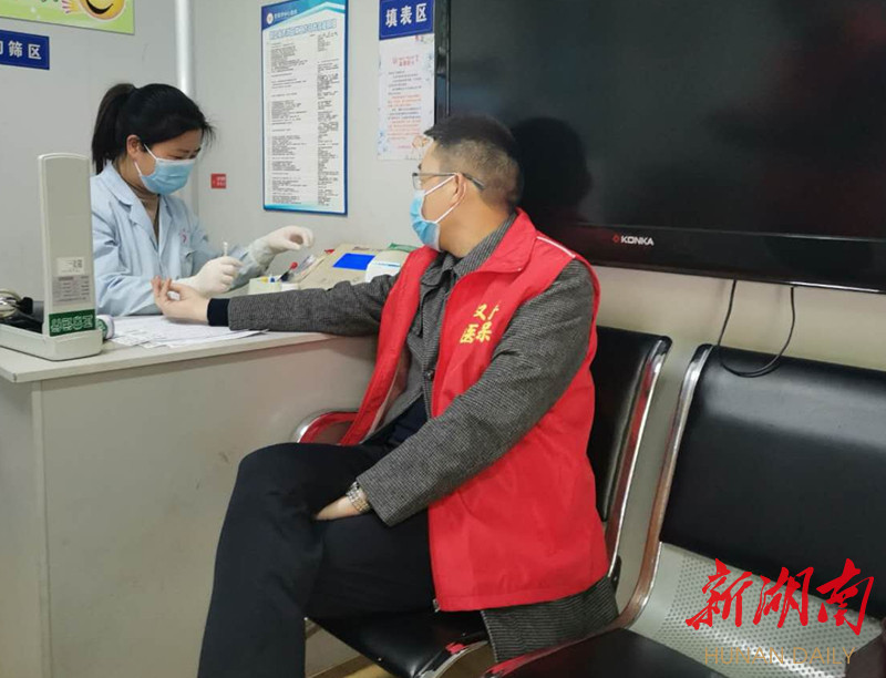 汉寿县医疗保障局：无偿献血 传递真情