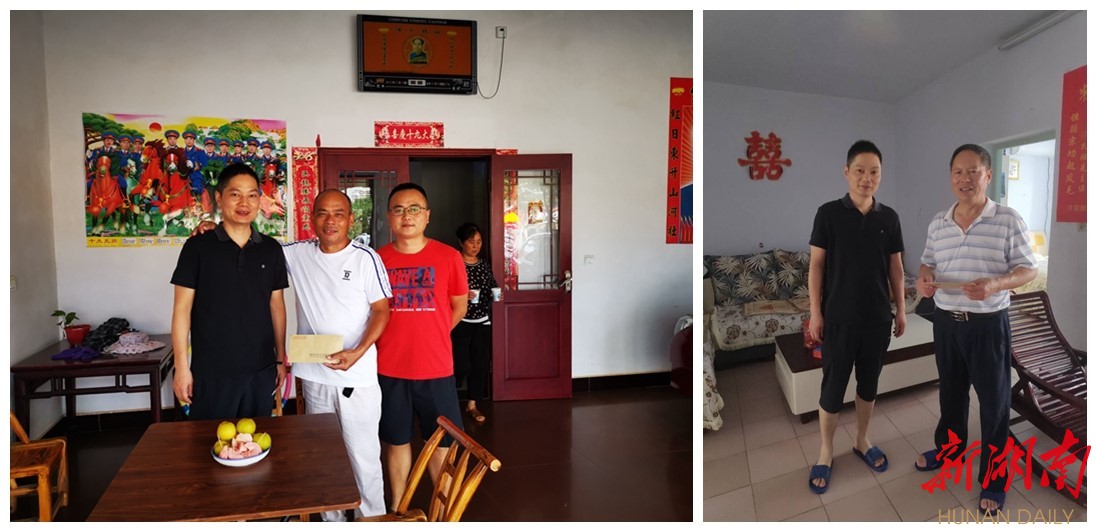 汉寿县统计局“八一”节前夕走访慰问退役军人
