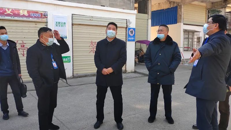 汉寿县领导杨戊开展全县交通安全大检查