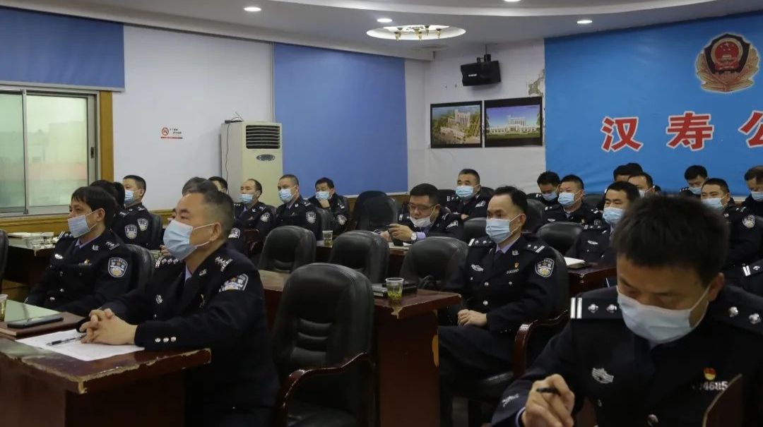 汉寿县公安局组织开展第二期教育整顿轮训