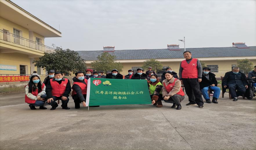 洋淘湖镇新时代文明实践所：走进敬老院   温暖老人心