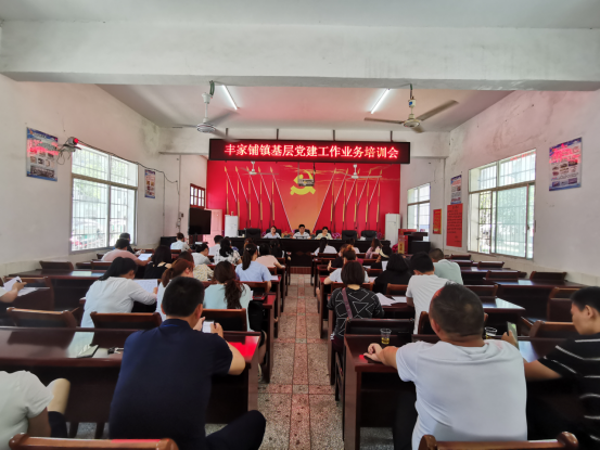 丰家铺镇：召开基层党建工作业务培训会