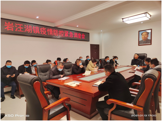 岩汪湖镇：从严从实抓好疫情防控