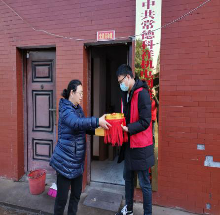 汉寿高新区开展新春送福进企业主题活动