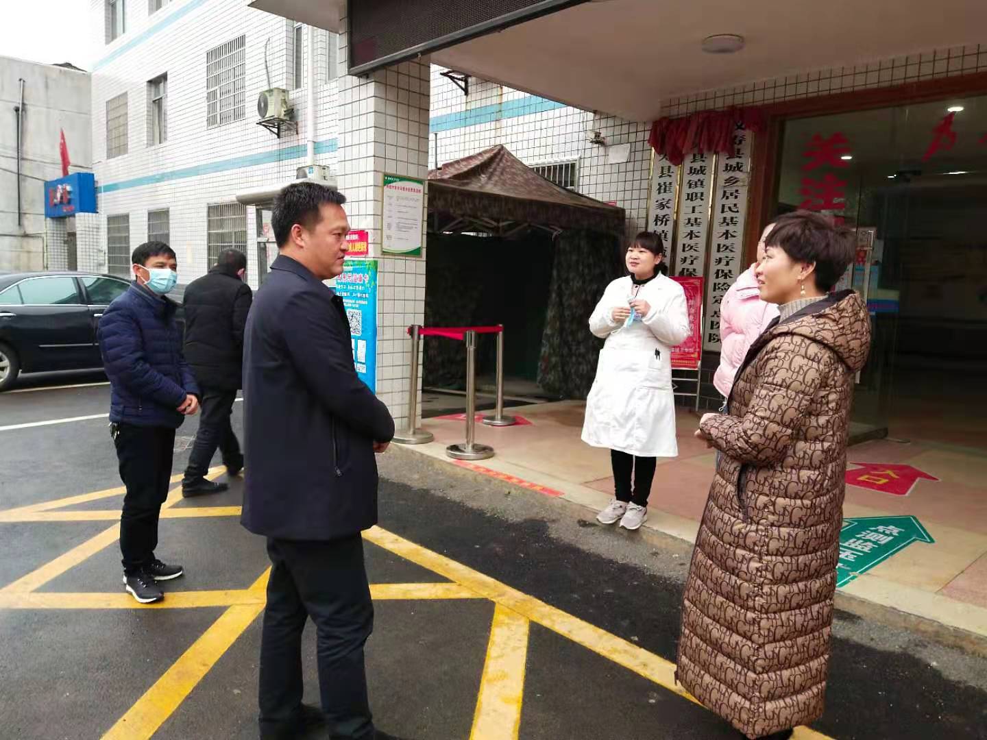 崔家桥镇：慰问疫情防控一线工作人员