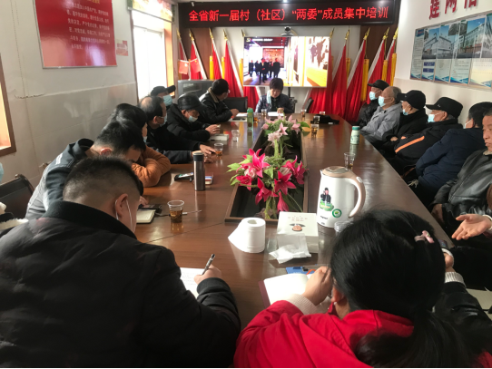 龙阳街道城北社区：新春第一课