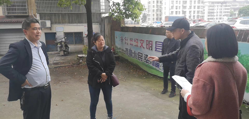 龙阳街道环城社区：开展“我为群众办实事”茶叶小区综合治理