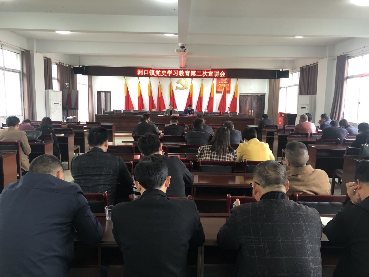 洲口镇：“五个到位”确保党史学习教育宣传工作扎实推进