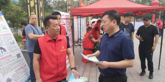 龙阳街道：开展“5·12全国防灾减灾日”宣传活动