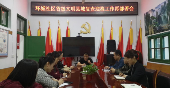 龙阳街道环城社区：多举措做好创文迎检工作