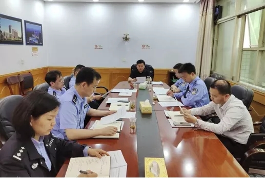 汉寿县公安局召开党委（扩大）会调度教育整顿工作