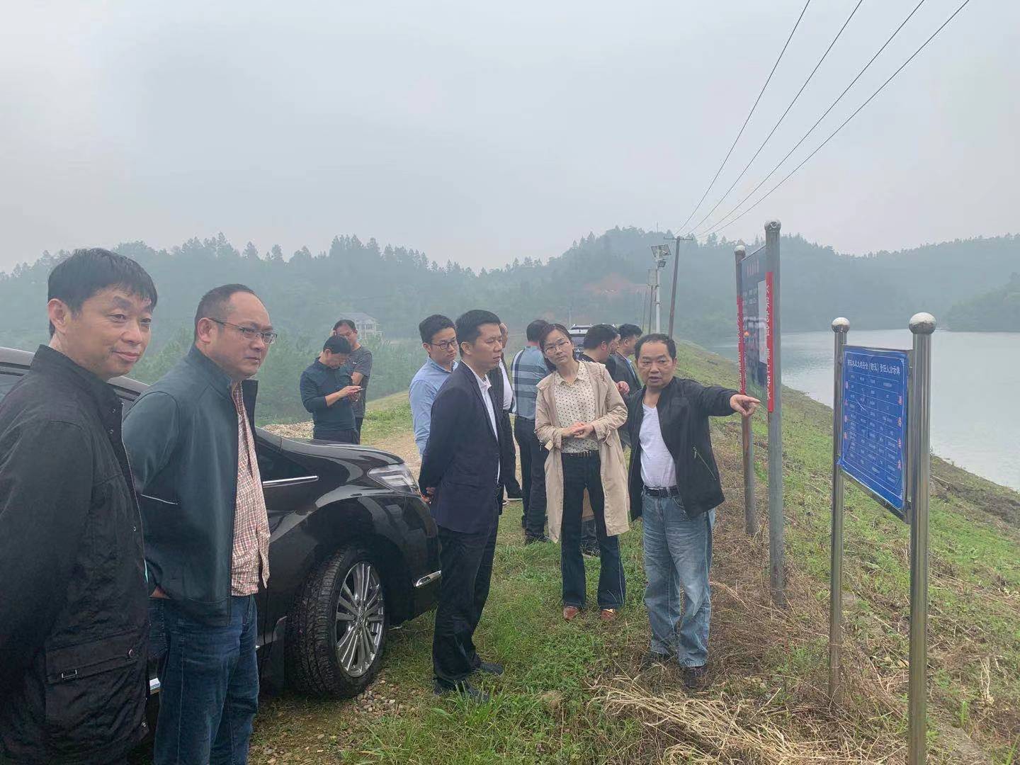 市防汛抗旱指挥部督查汉寿县地质灾害防治工作