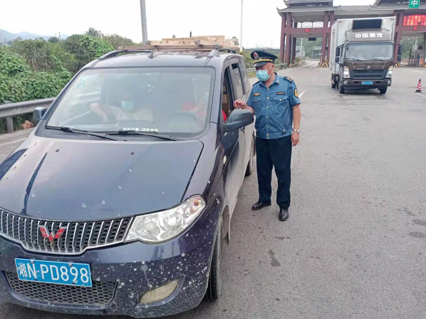 中方县交通运输综合行政执法大队：疫情防控 我们在行动