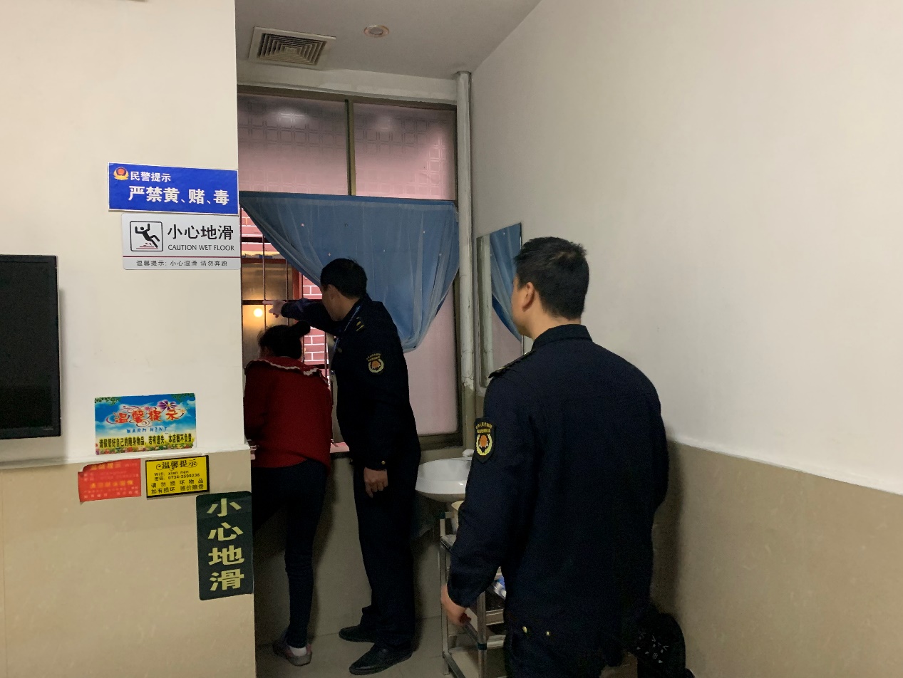 石鼓城管开展“九小场所”小宾馆消防安全专项整治