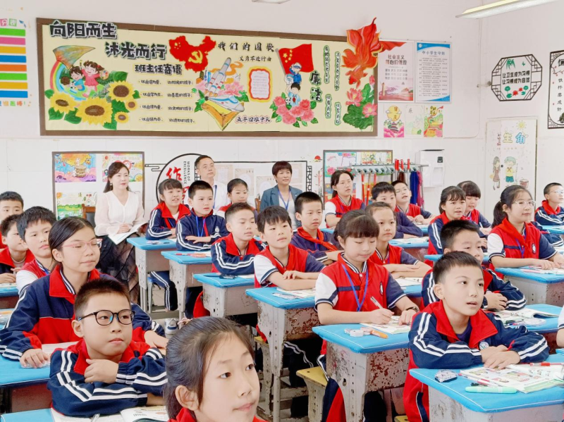 石鼓区五一路小学：督“导”有方引路  破“减”成蝶提质