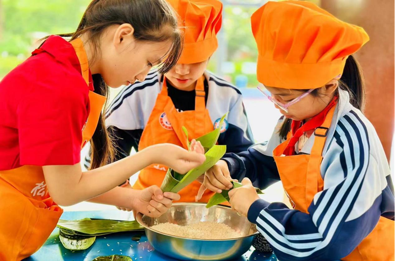 匠心端午，“粽”享童趣，松梅小学的孩子们劳动乐翻天