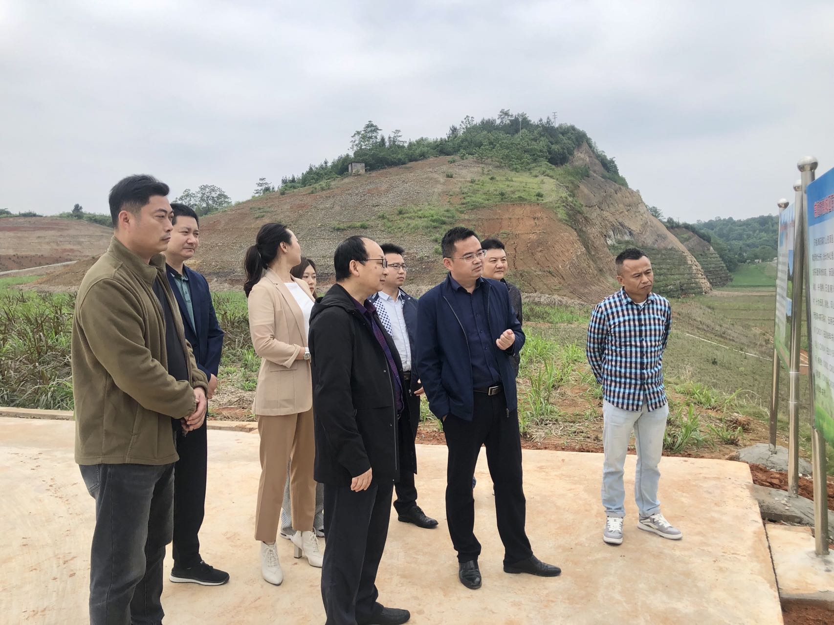 省生环厅对鼎城区生态环境教育基地进行现场验收