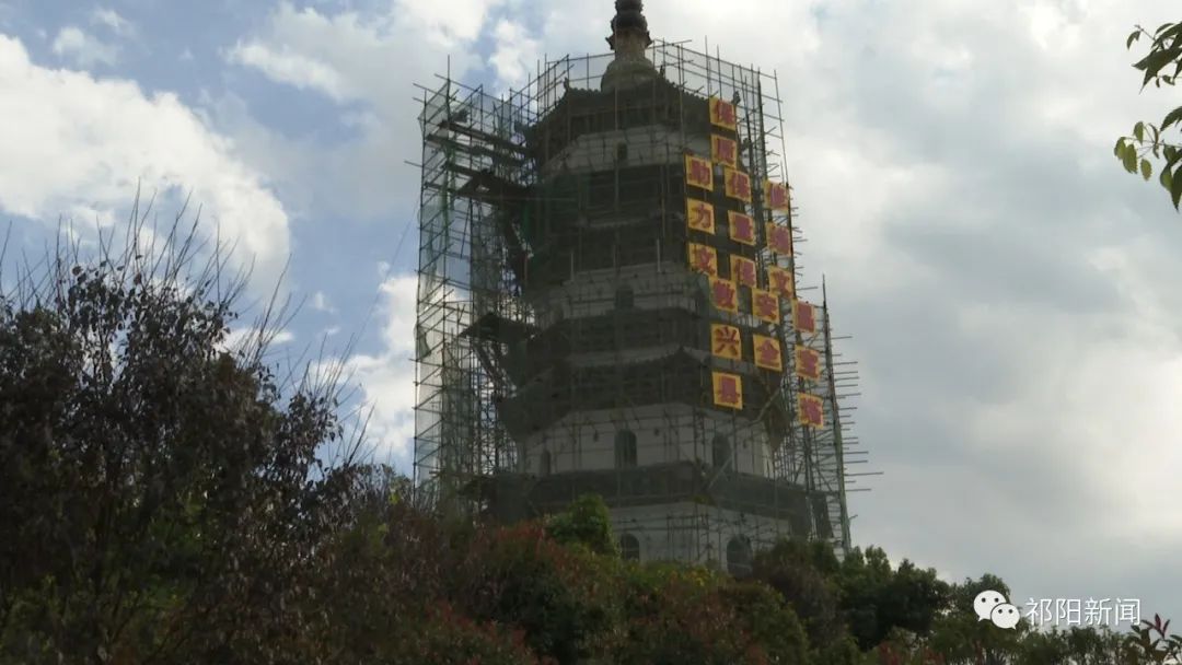 祁阳：文物修缮为古塔“驻颜”