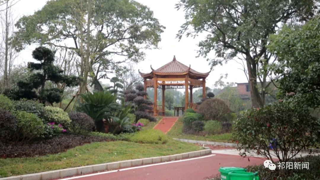 祁阳：人居环境整治打造村庄景观节点