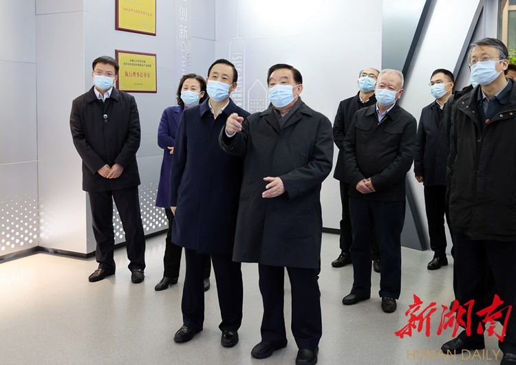 王晨在湖南调研时强调 在构建新发展格局中展现新作为 许达哲参加调研