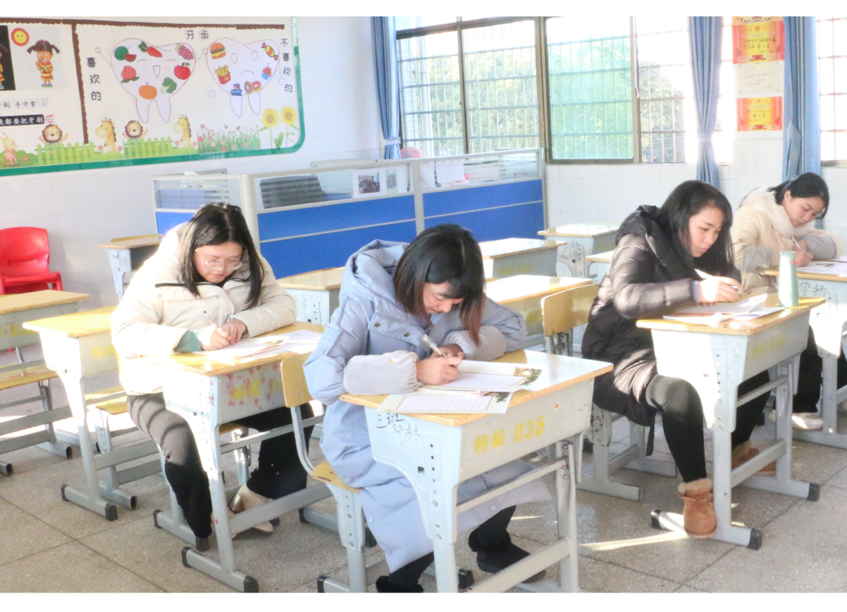 县特殊学校开展教师“三笔字”比赛活动