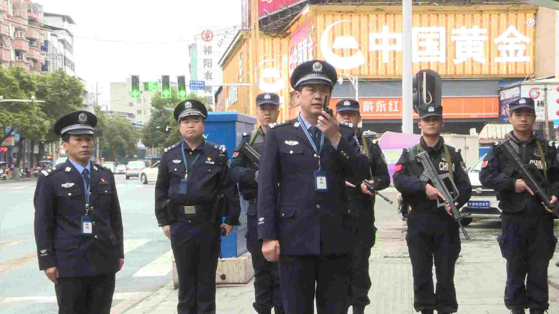 祁阳警方开展“永警利剑Ⅱ·定点清查”精准整治行动