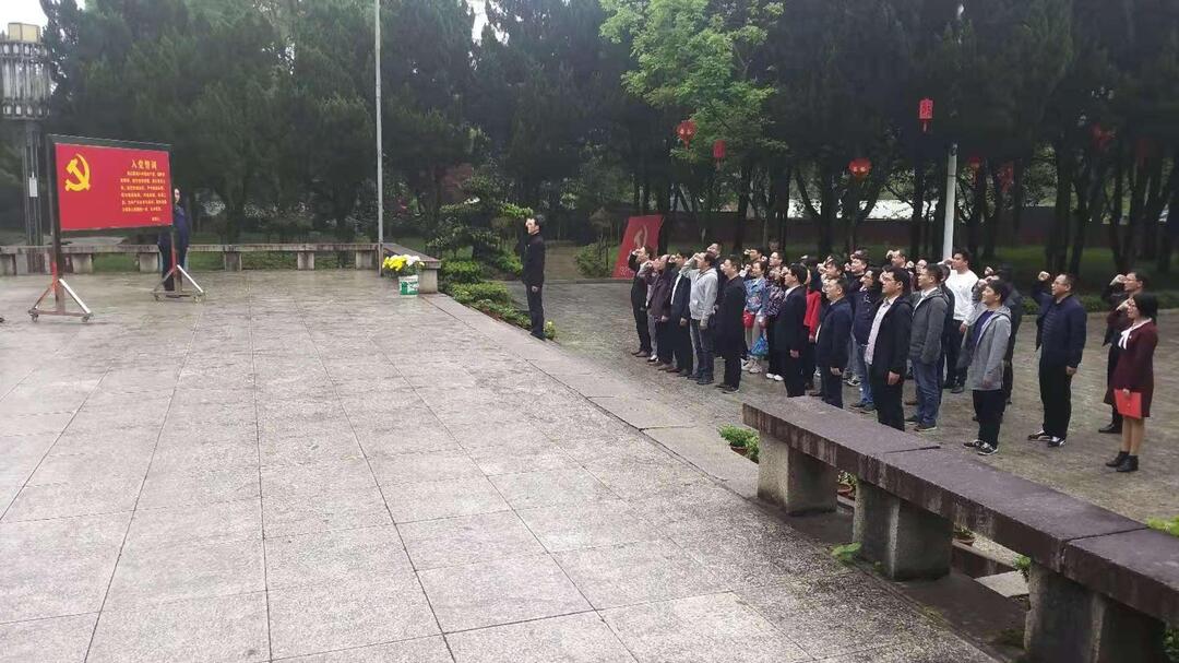 永州市科技局来祁阳开展党史学习教育活动