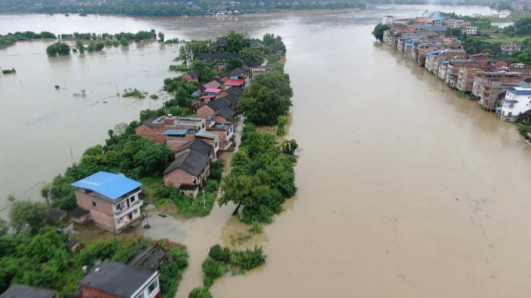 白水镇：湘江水位持续上涨 紧急转移群众1100人