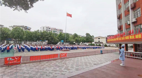 岳塘街道社區(qū)衛(wèi)生服務中心開展健康教育進校園活動