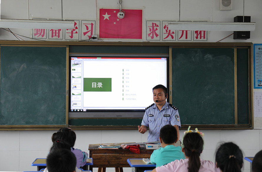 鸟儿洲湿地公园管理处：科普宣教进校园