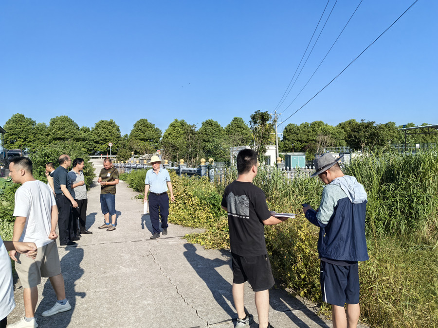 省环保厅对鼎城区澧水流域水生态保护修复工程项目开展省级评审前调研