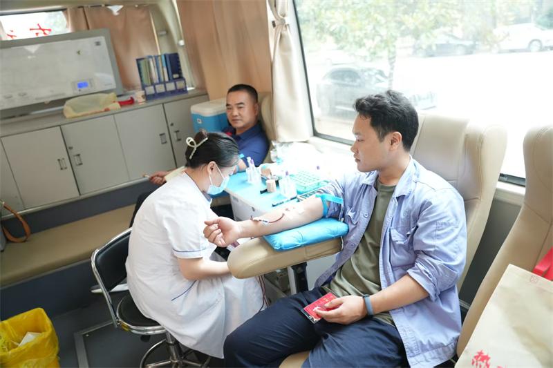 江南工业集团以热血爱心守护生命防线