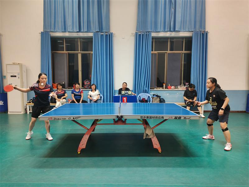 江南工业集团举办“快乐乒乓”团体赛