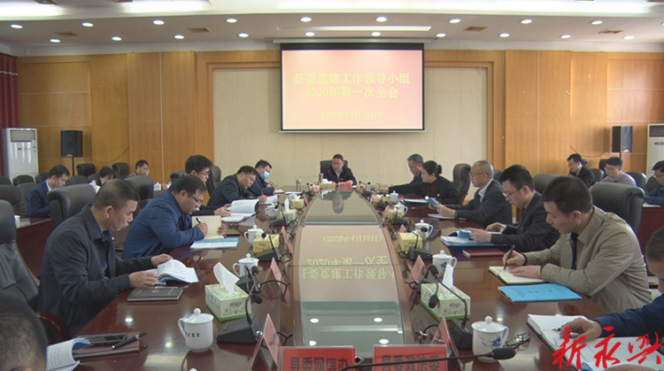 永兴县委党建工作领导小组2020年第一次全会