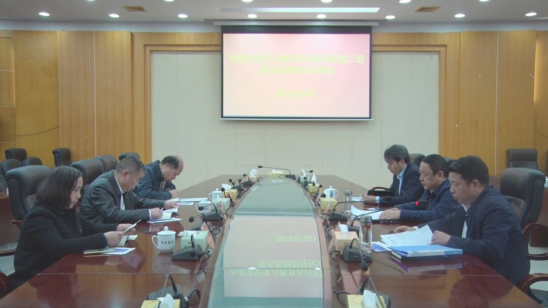 郴州市委党史学习教育巡回指导组第三组来永巡回指导