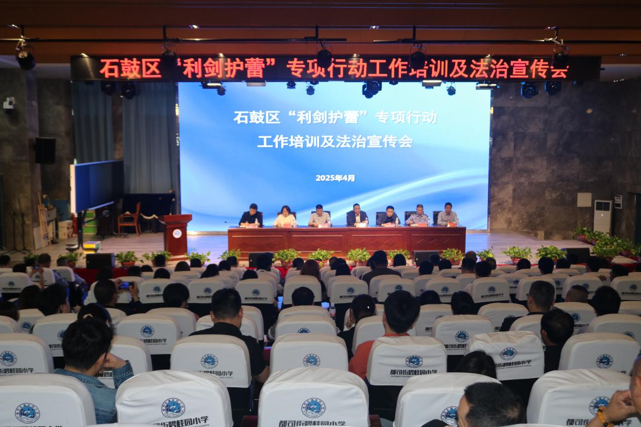 石鼓区召开“利剑护蕾”专项行动工作培训及法治宣传会议 ，筑牢未成年人保护铜墙铁壁