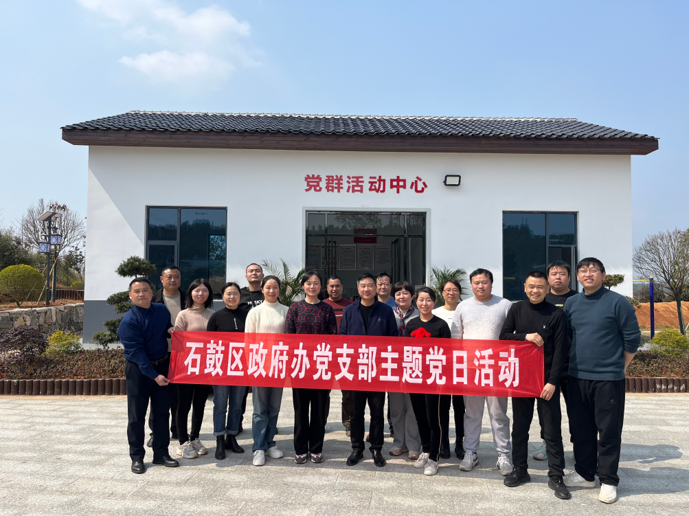 石鼓区政府办开展庆祝国际“三八”妇女节主题党日活动