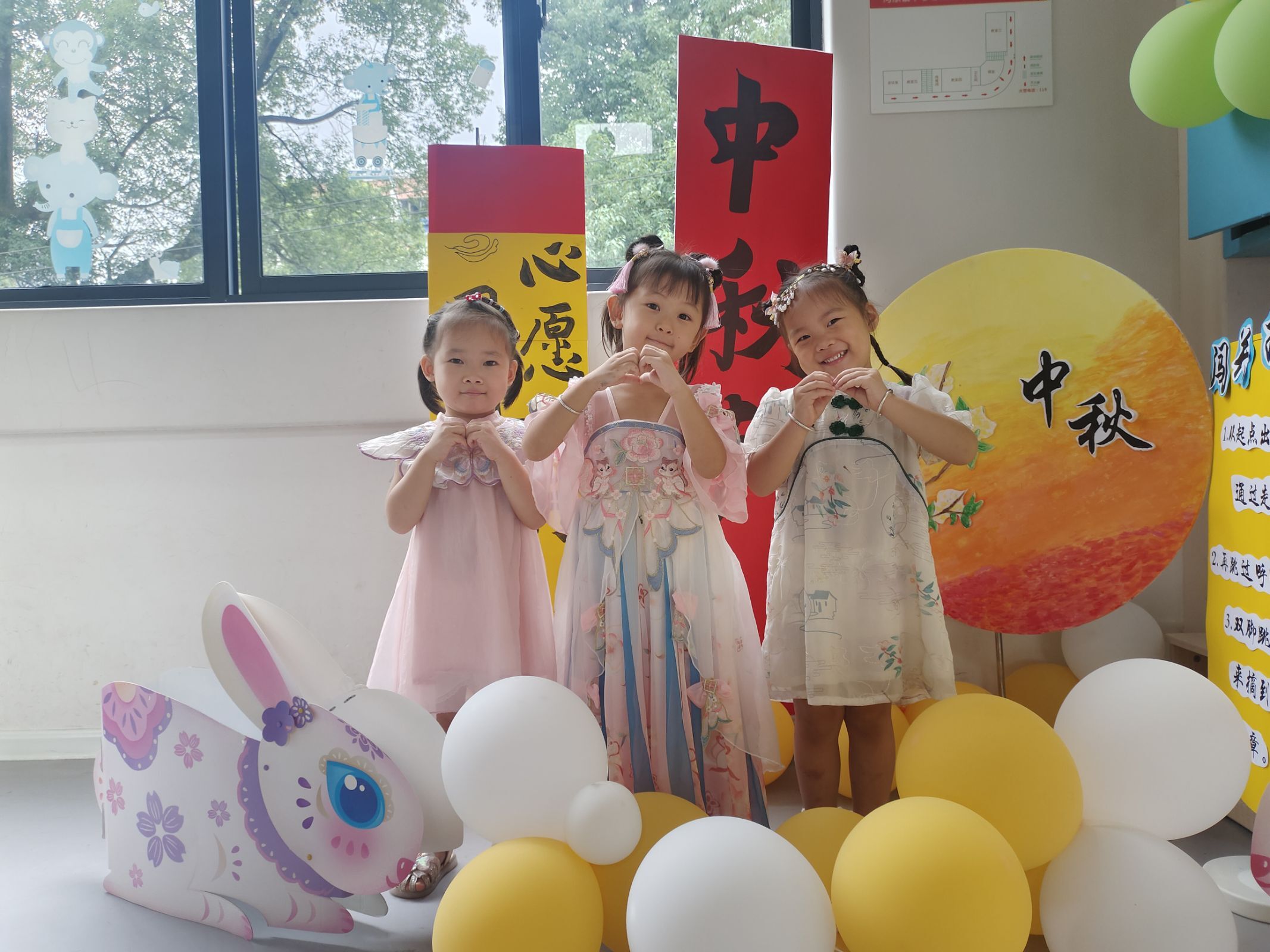 河洑镇中心幼儿园开展中秋节系列活动