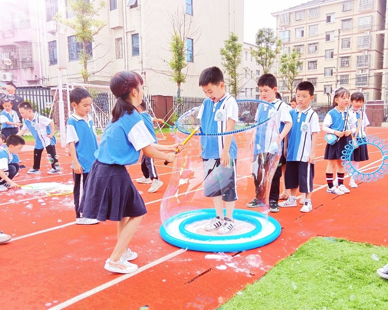 科技筑梦向未来，武陵区第五小学的这个“六一”特好玩