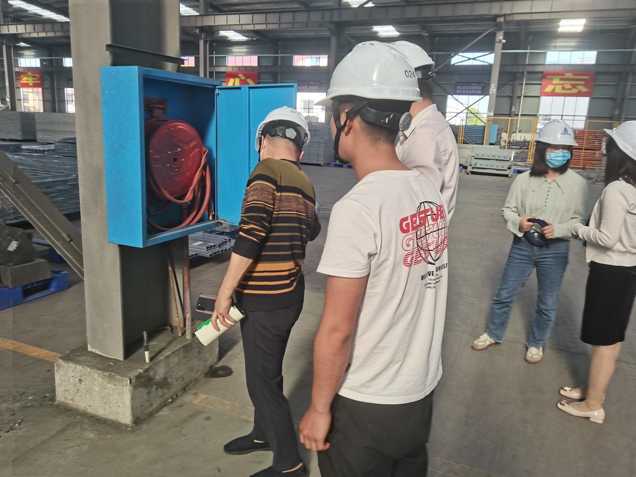 汉寿高新区开展安全生产隐患大检查