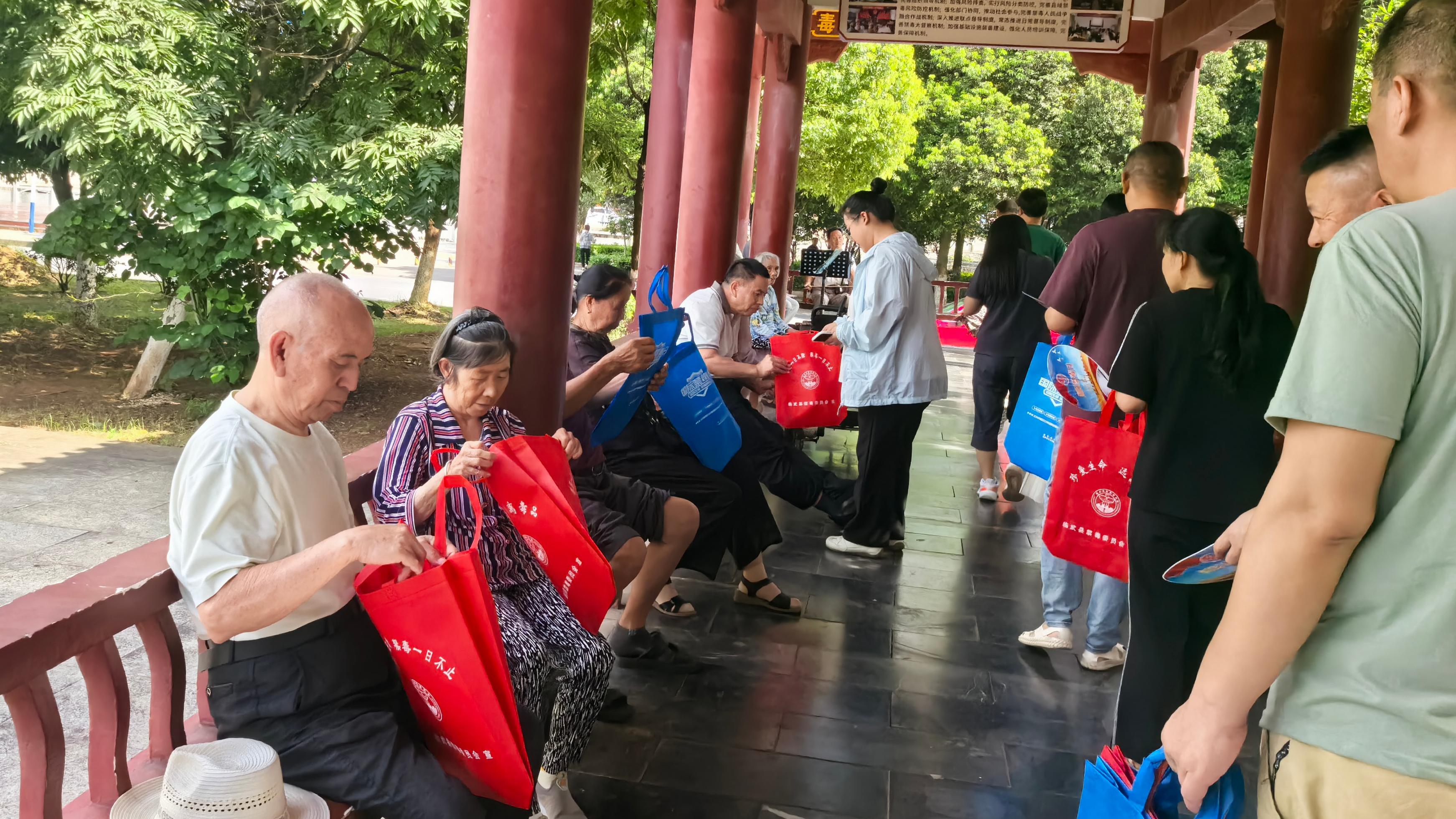 图片新闻｜临武县财政局开展禁毒宣传月活动