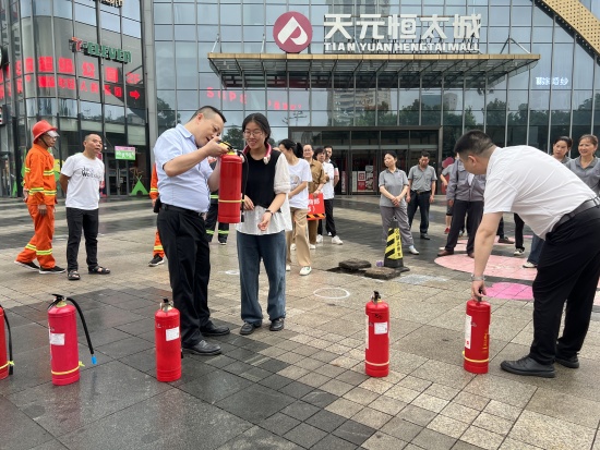 三角坪社區(qū)：以“演”筑防 防患于未“燃”