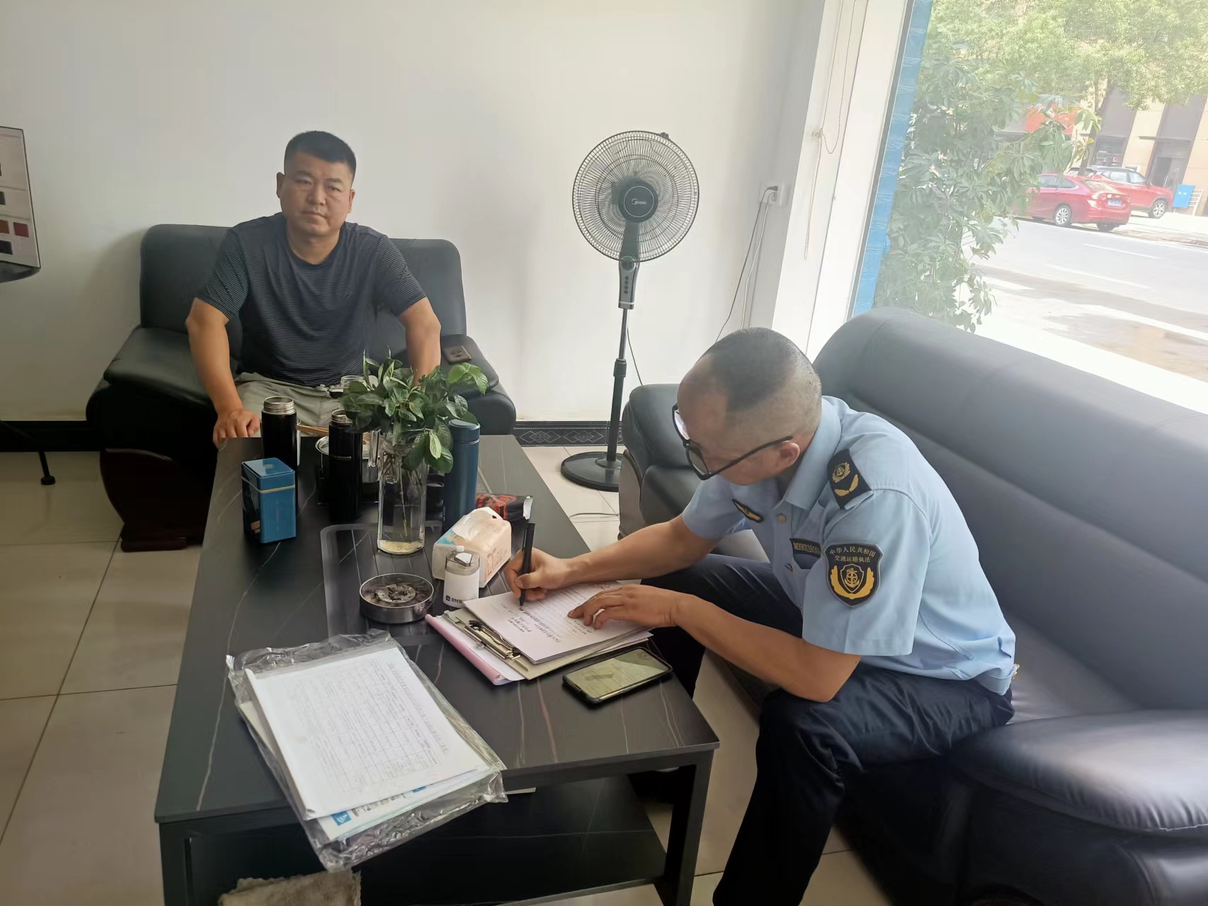 武陵区交通运输综合行政执法大队 深入机动车维修企业开展安全检查