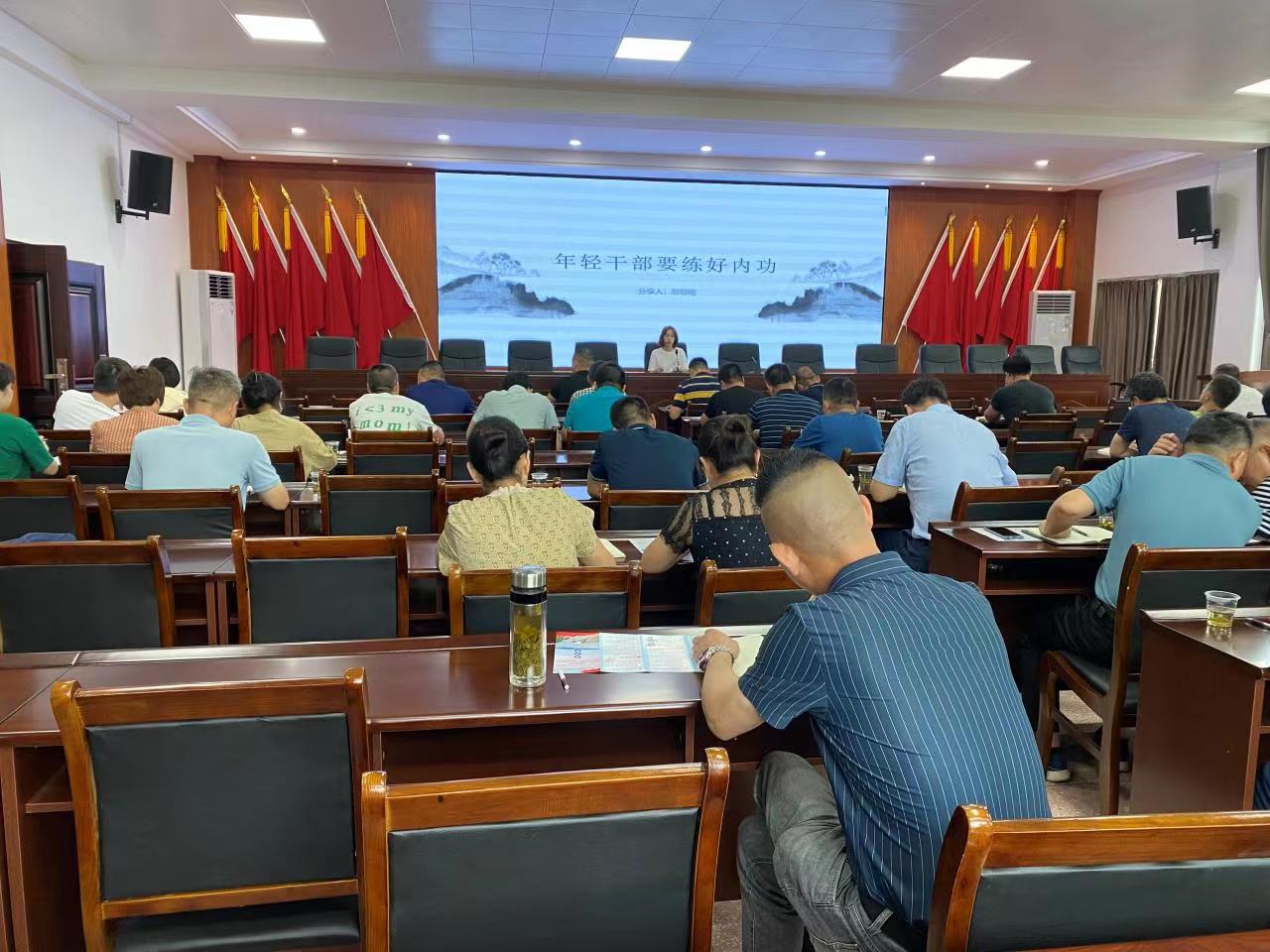蒋家嘴镇：年轻干部谈感悟  共同学习促进步