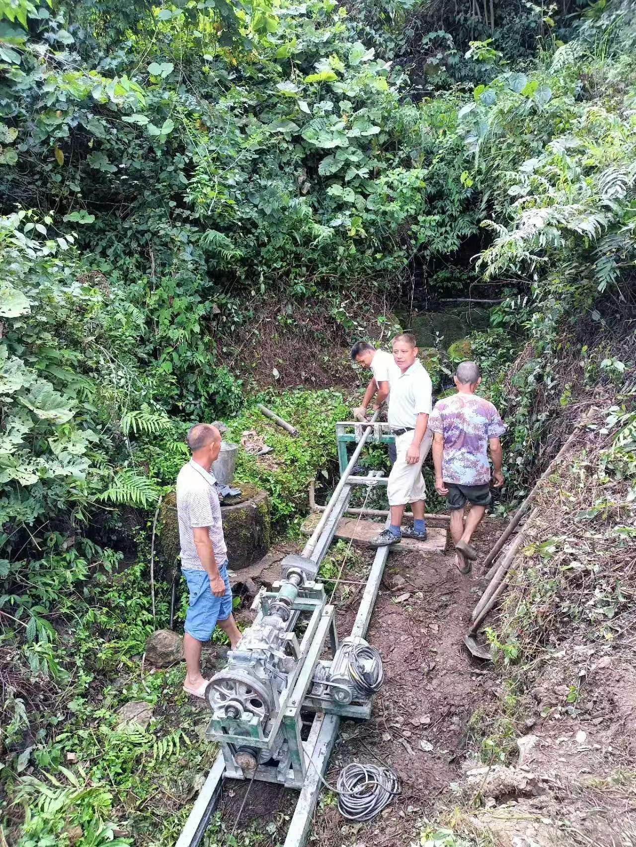 月溪村全力抗旱保生产