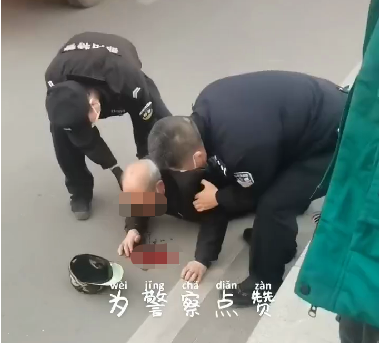 洞口：冬至暖警，情暖城乡