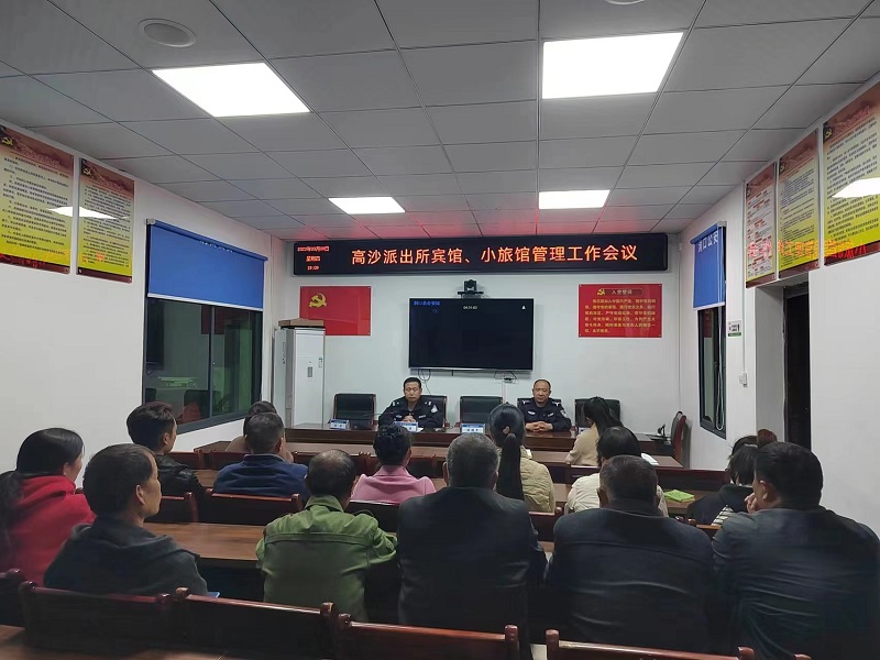 洞口县公安局高沙派出所：“打防管宣”齐发力，“利剑护蕾”促成长